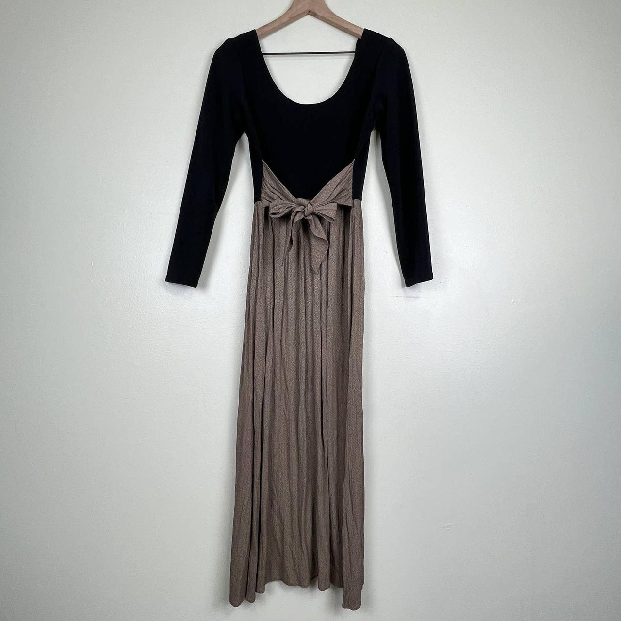 Panache Women's Black and Brown Dress (2)