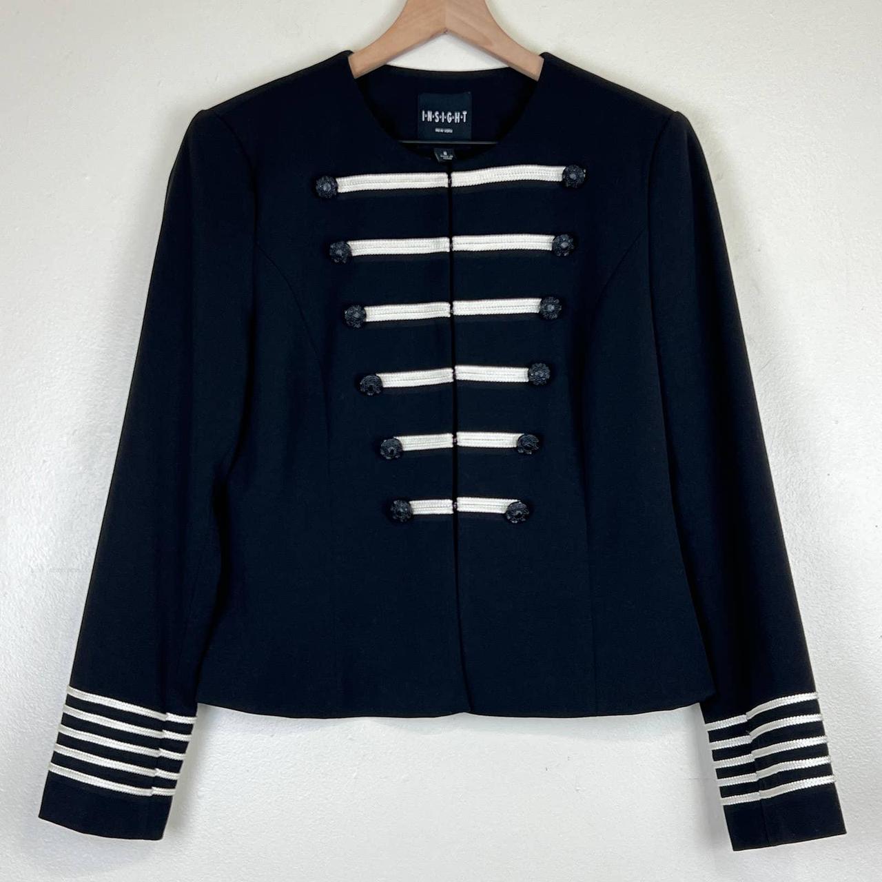 Insight New York Black Parade Style Military Jacket... Depop