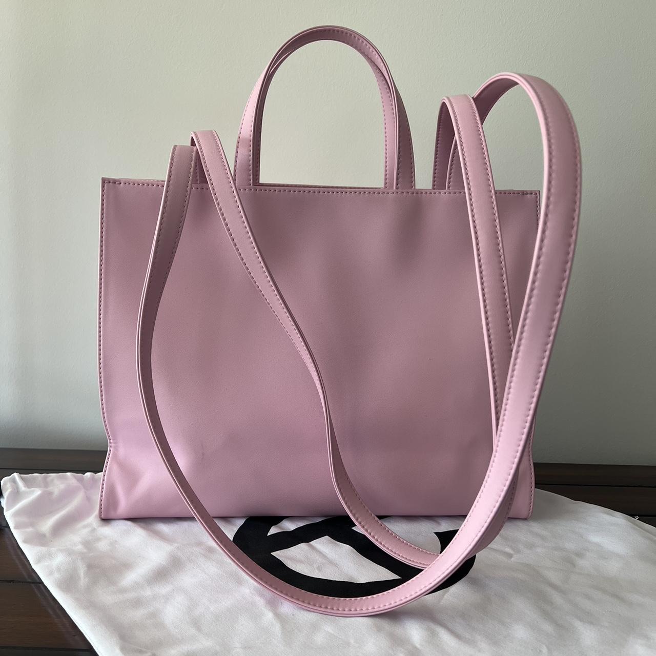 Telfar Women S Pink Bag Depop