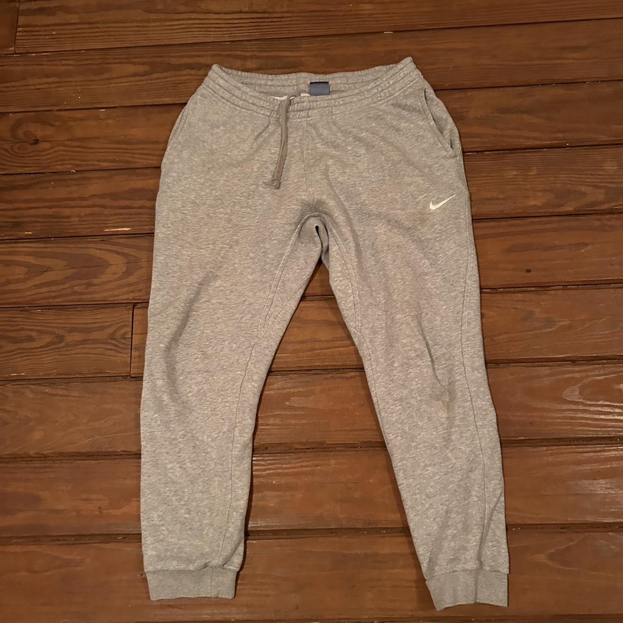 Nike grey sweatpants Fits nice. Super comfy and... - Depop