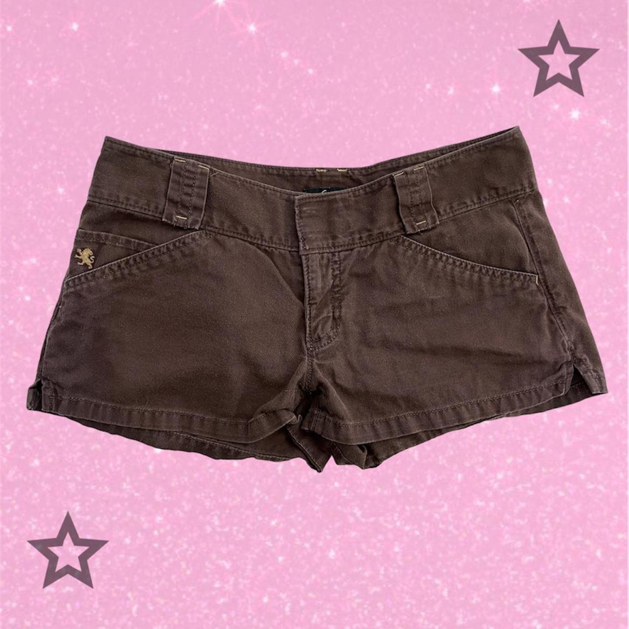 Express Women's Brown Shorts Depop