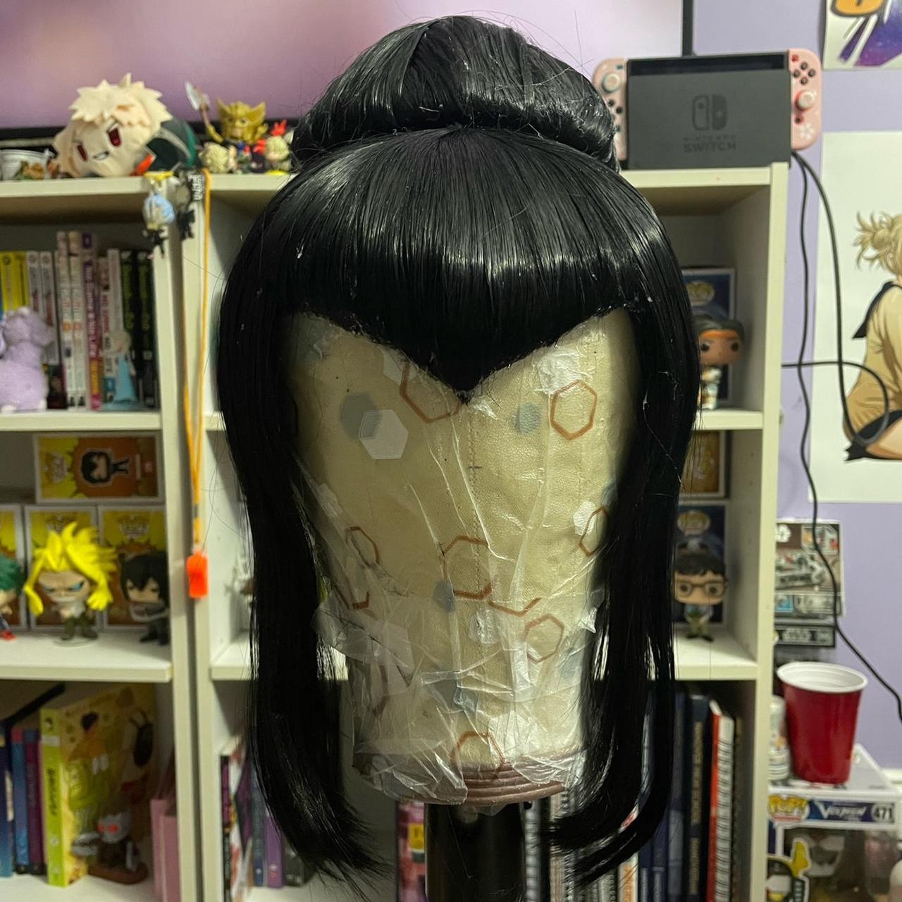 Azula Wig Avatar the Last Airbender Glued