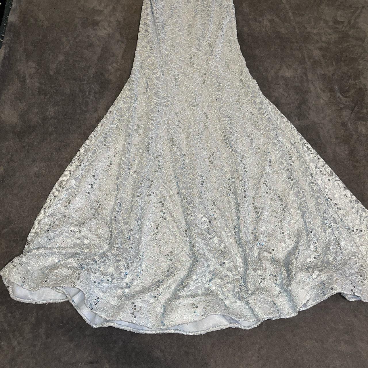 Light Blue Prom/homecoming Dress. Got This For Prom... - Depop