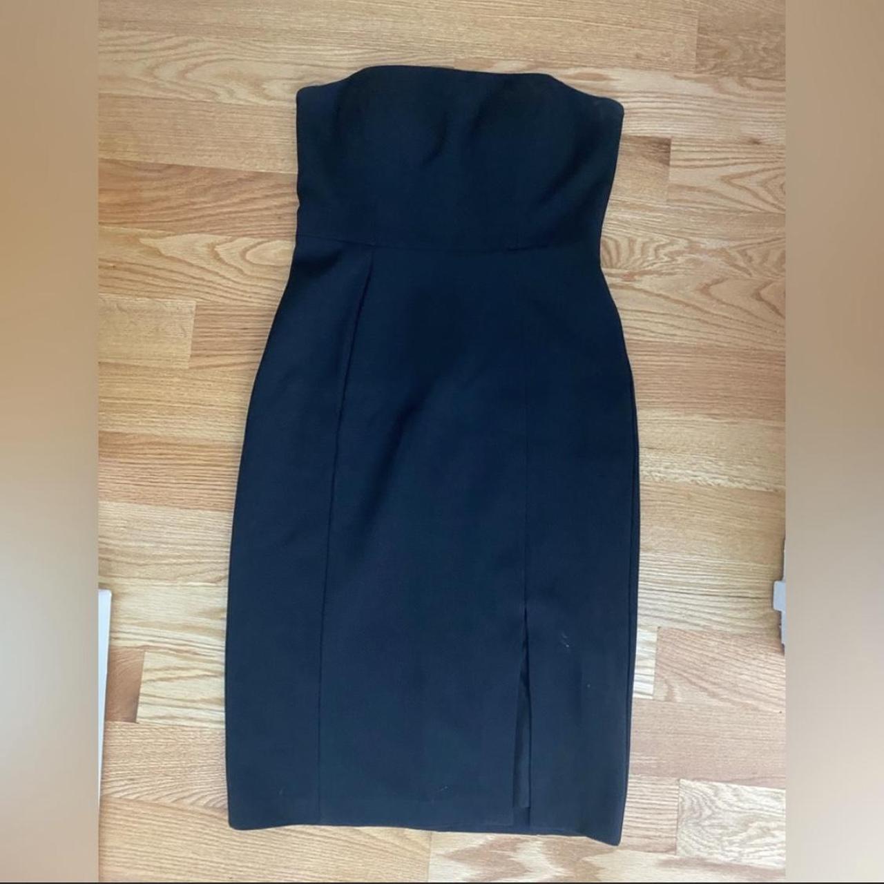 Eliza J Women's Black Dress | Depop