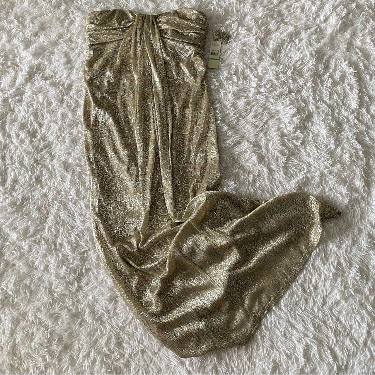 Laundry by shelli 2024 segal gold dress