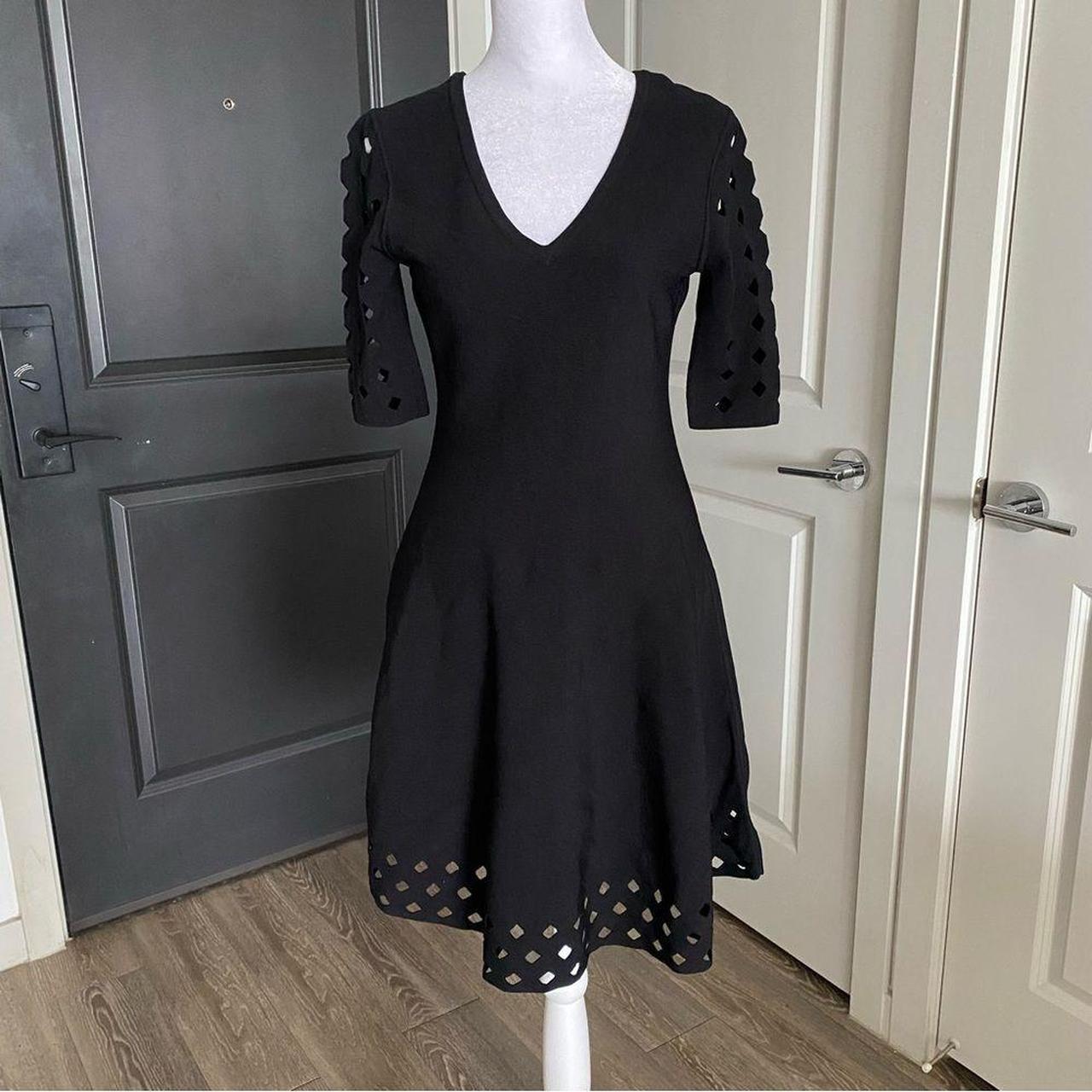 Milly discount black dress