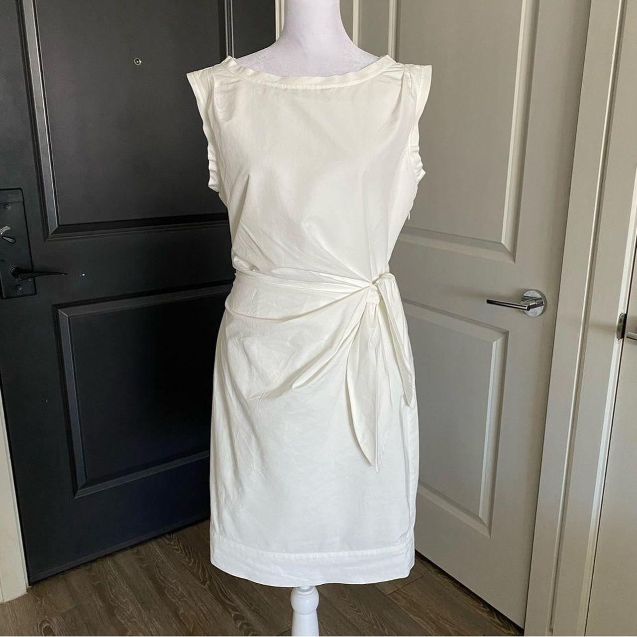 Dvf white dress hotsell