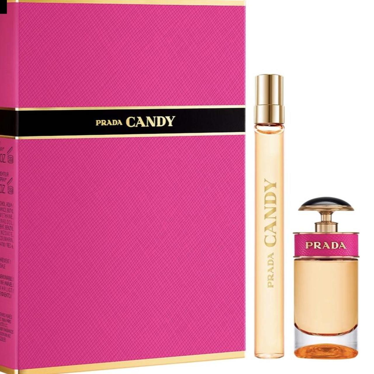 Prada Pink and Gold Fragrance Depop