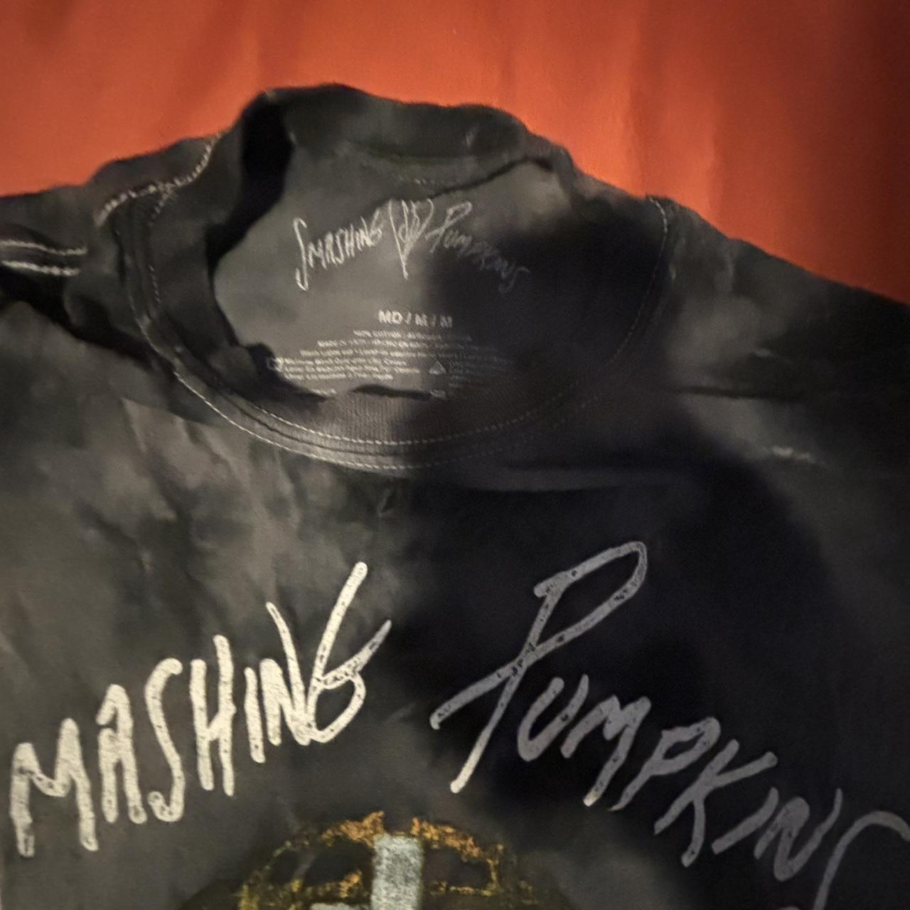 smashing pumpkins tie dye shirt