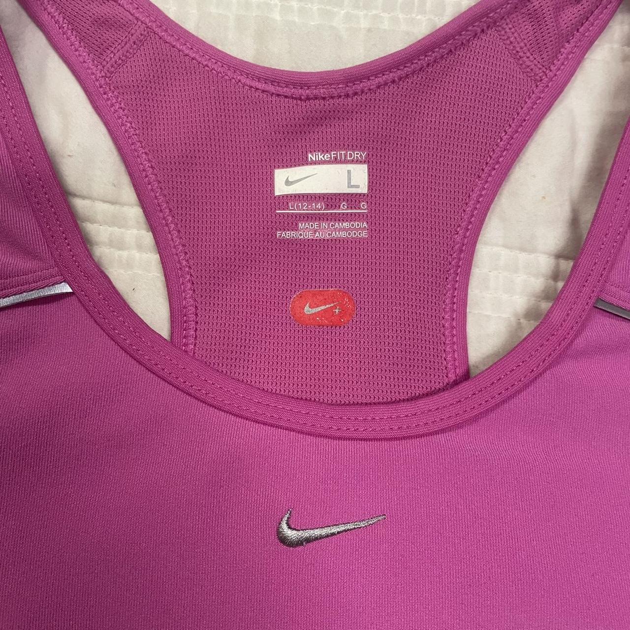 Great condition Nike Dri Fit athletic racerback tank - Depop