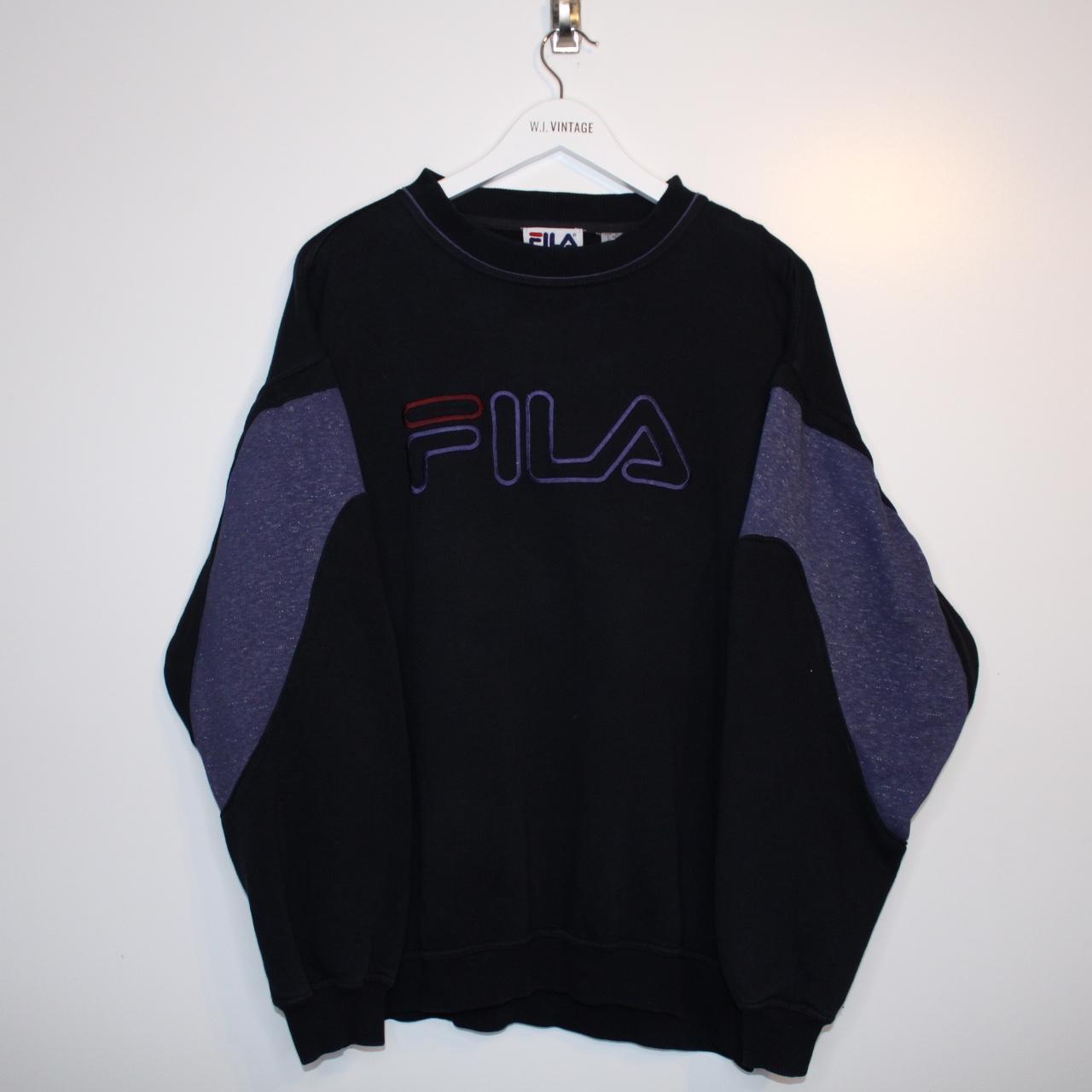 Fila black outlet sweater