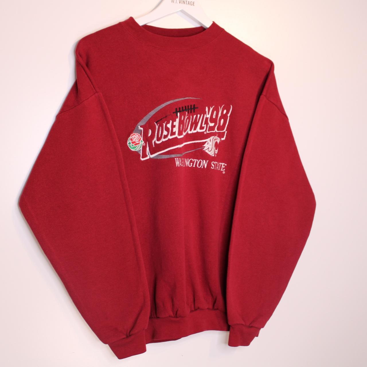 Vintage top 1998 Washington State Rosebowl crewneck