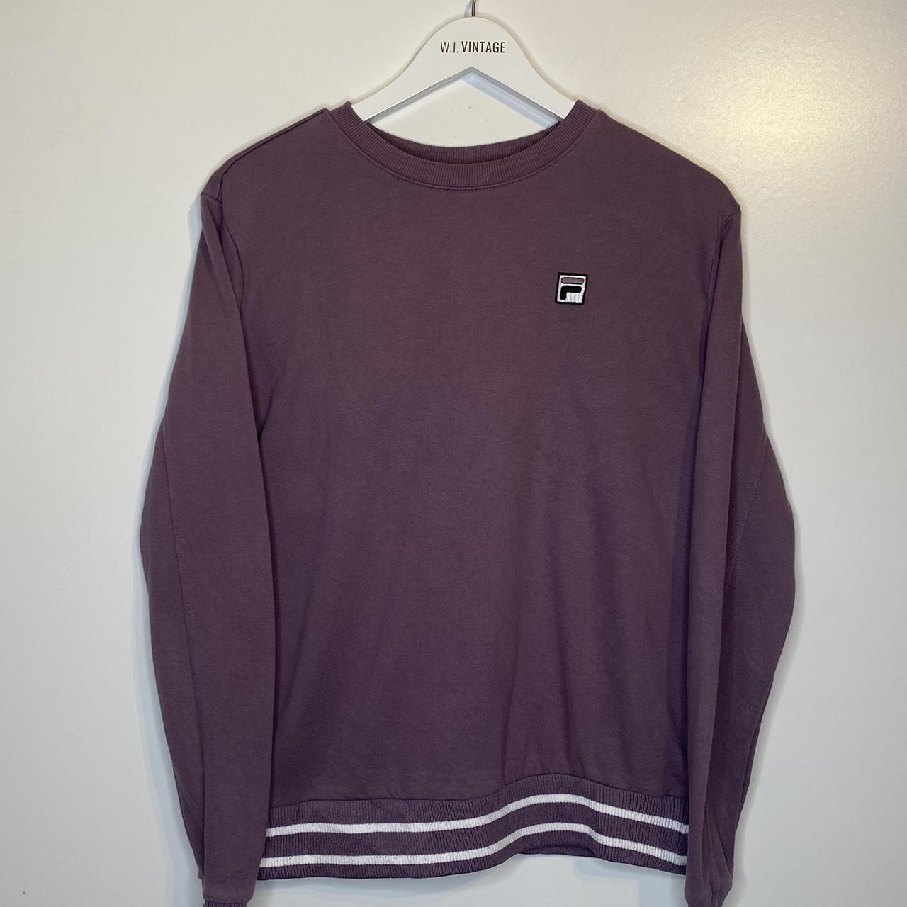 Fila sweatshirt mens purple online