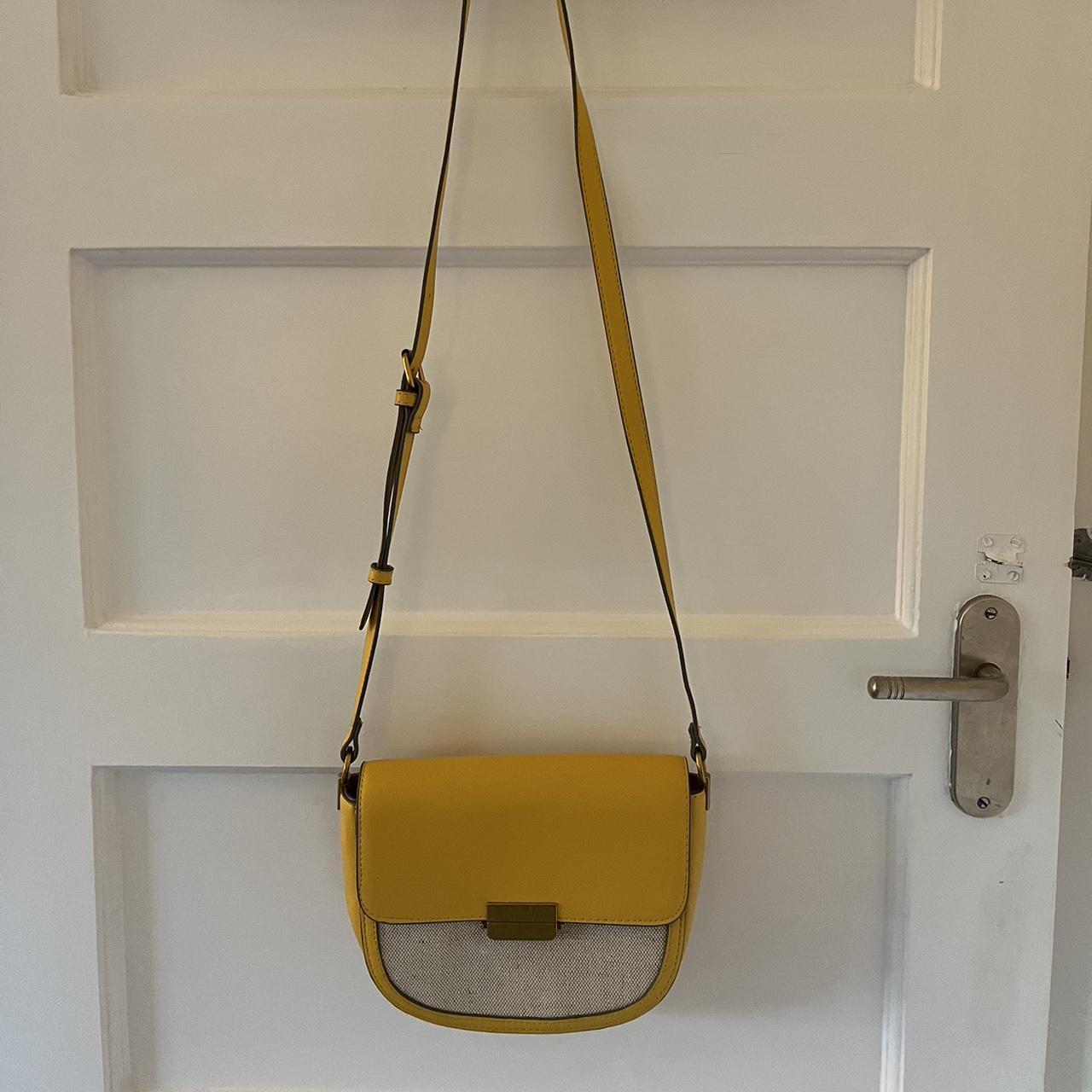 Accessorize mustard yellow cross body bag Used... Depop