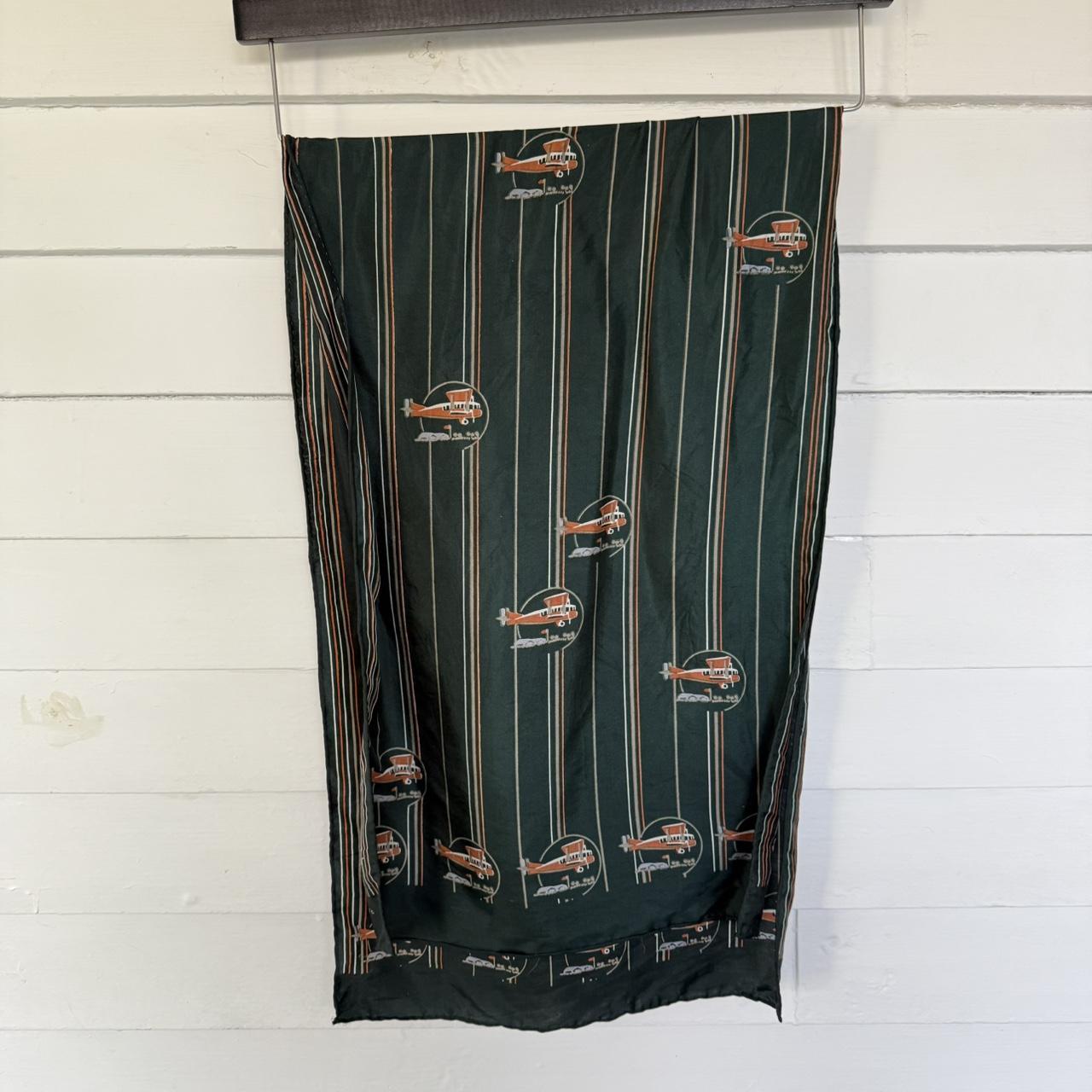 Echo Women's Scarf - Green/Multi – Chic dark gree… - image 3