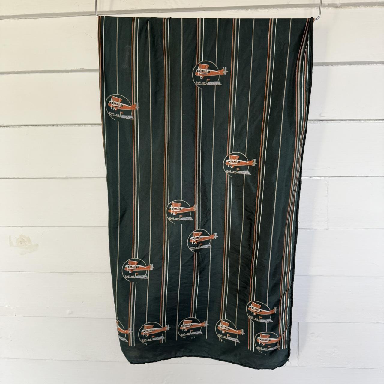 Echo Women's Scarf - Green/Multi – Chic dark gree… - image 1