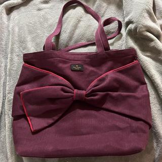 On purpose outlet nylon bow tote