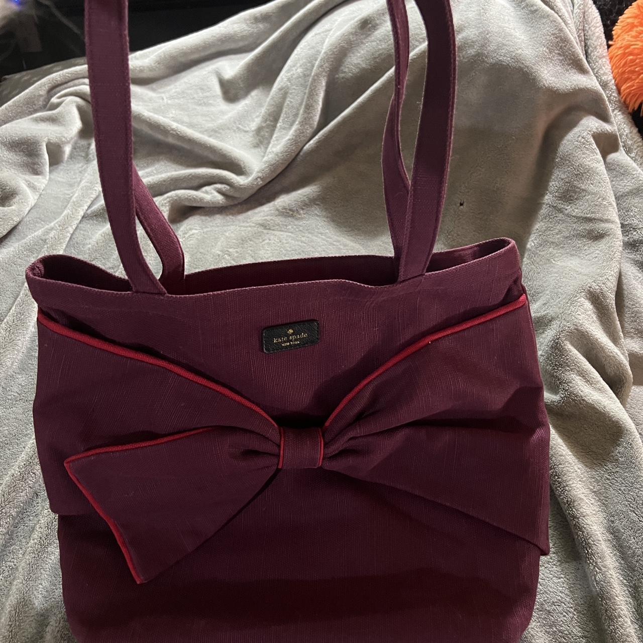 Kate spade on outlet purpose nylon bow tote