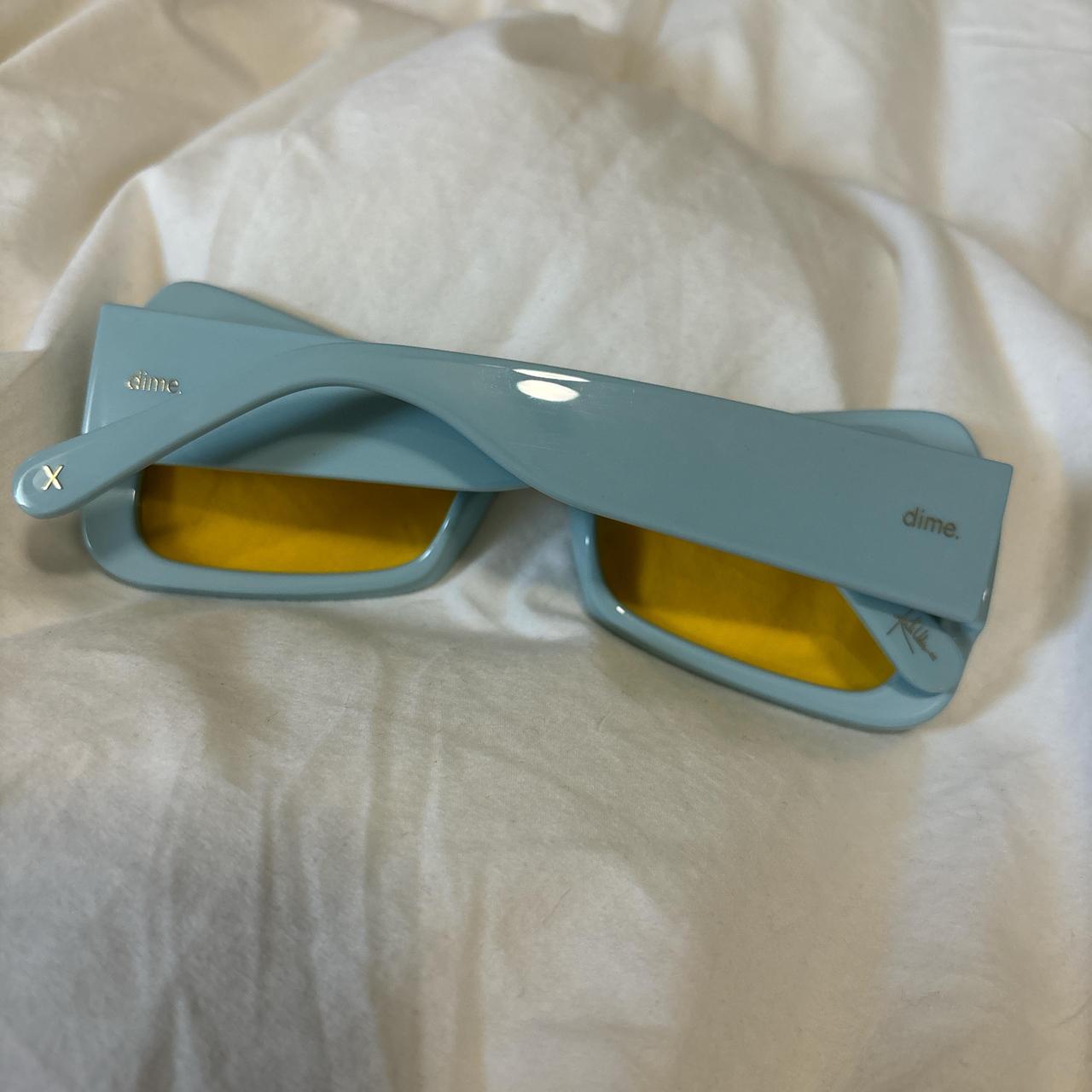 Dime x Kali Uchis Sunglasses stunning blue with... Depop
