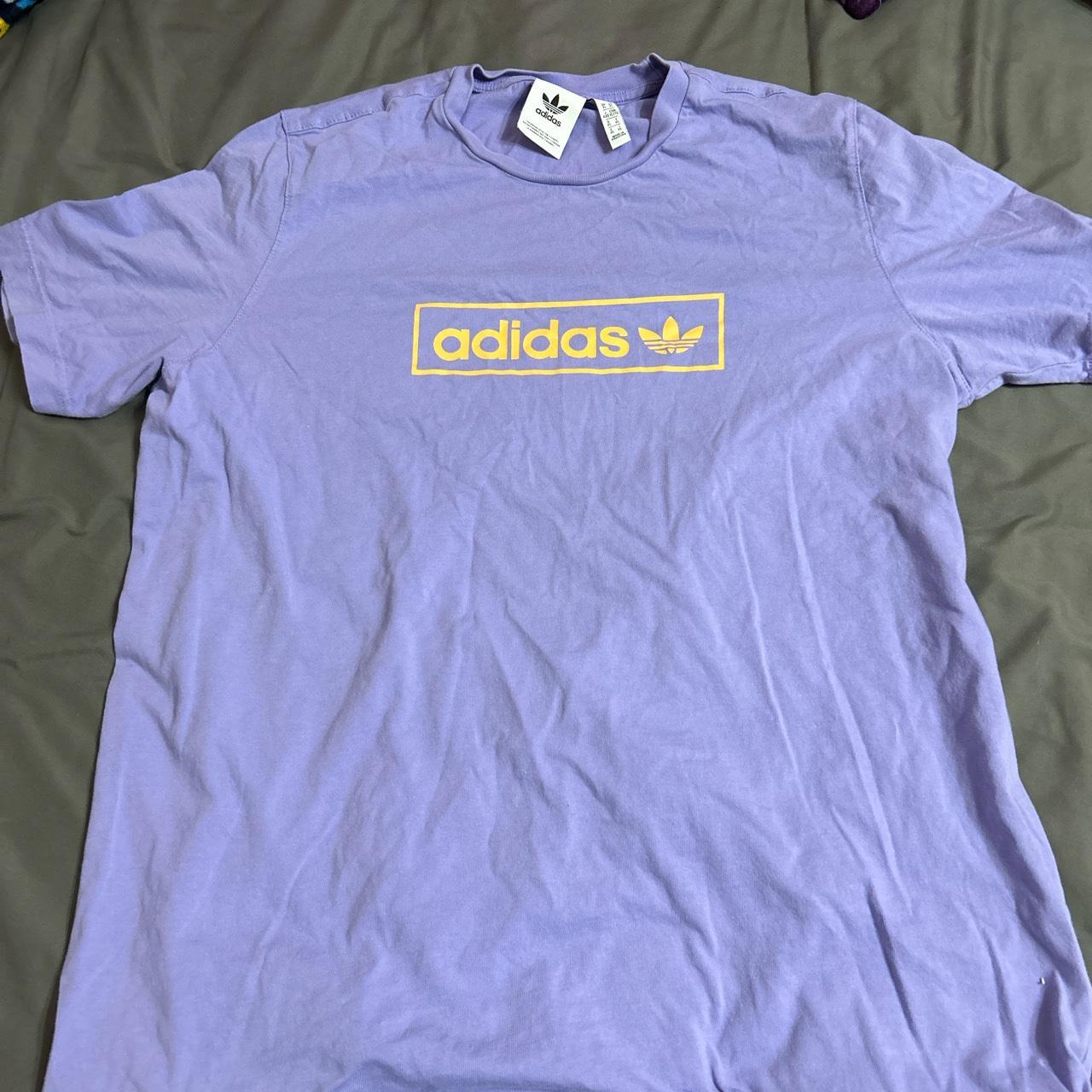 vintage purple adidas - Depop