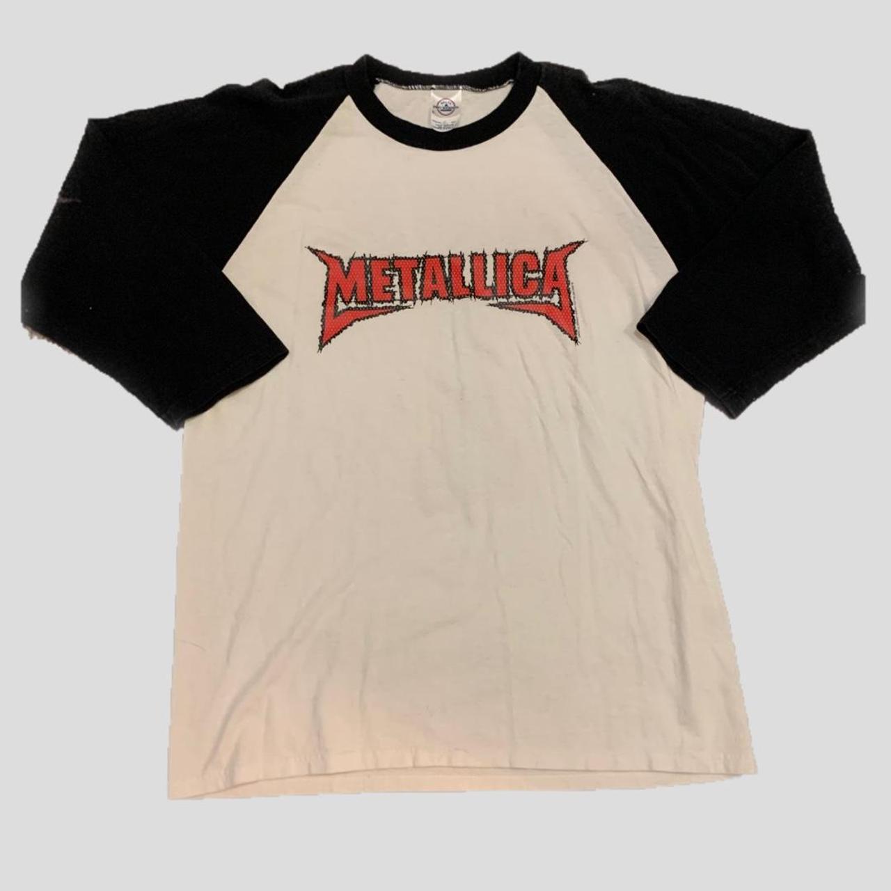 METALLICA BASEBALL JERSEY, Men's Fashion, Tops & Sets, Tshirts