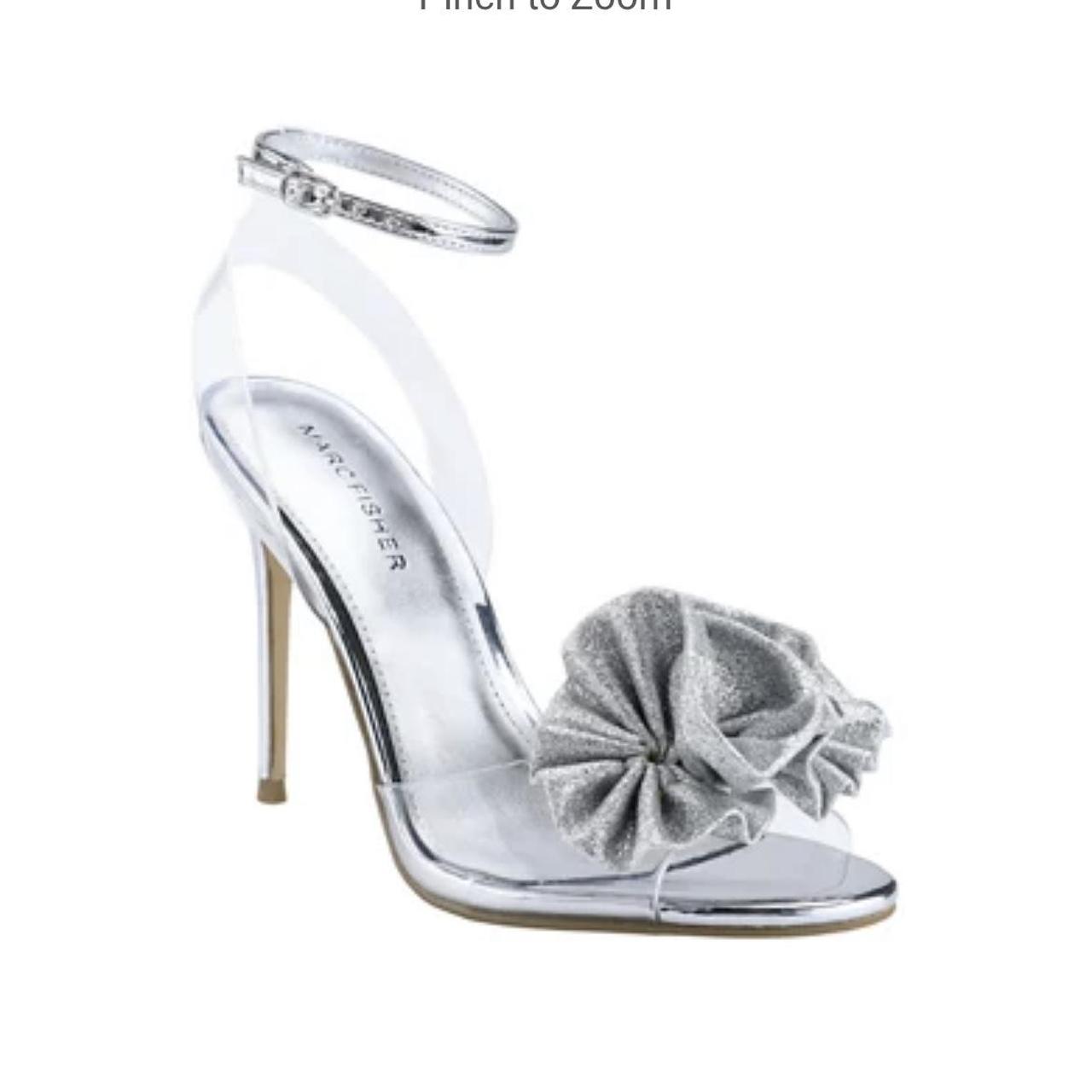 Marc fisher cheap clear sandals