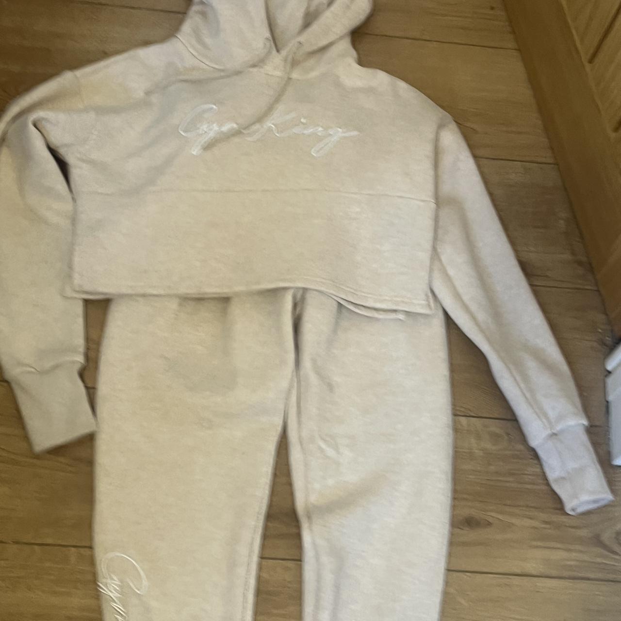 Gym king cream online tracksuit