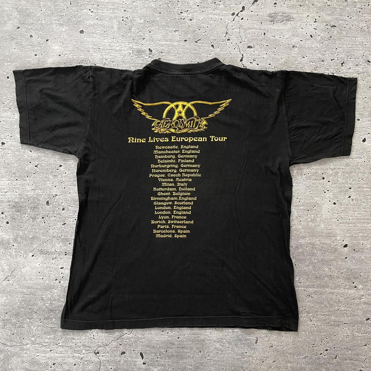 Vintage 1997 Aerosmith tour t shirt Size XL P2P... - Depop