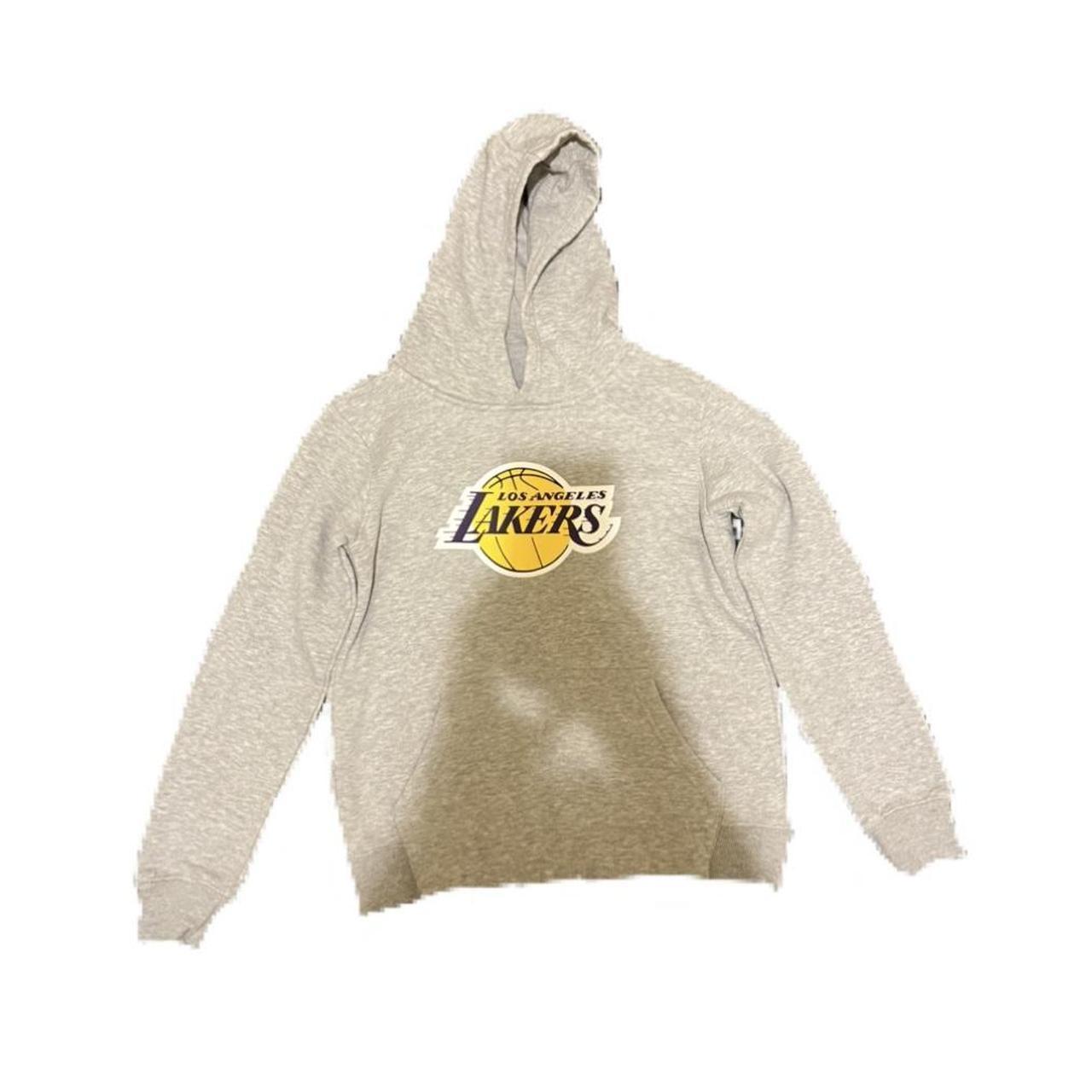 Brand New NBA grey Lakers hoodie size M Never been - Depop