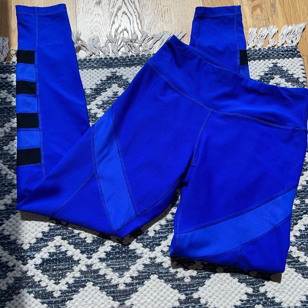 90 Degree by Reflex dark navy blue yoga pants with - Depop
