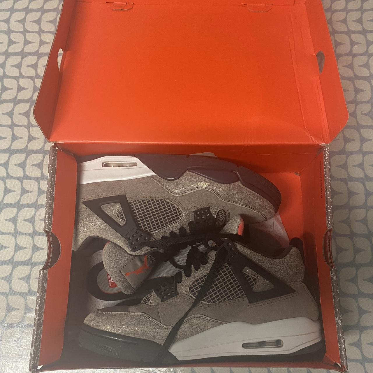 Air jordan 4 retro taupe haze uk9 need any other... - Depop