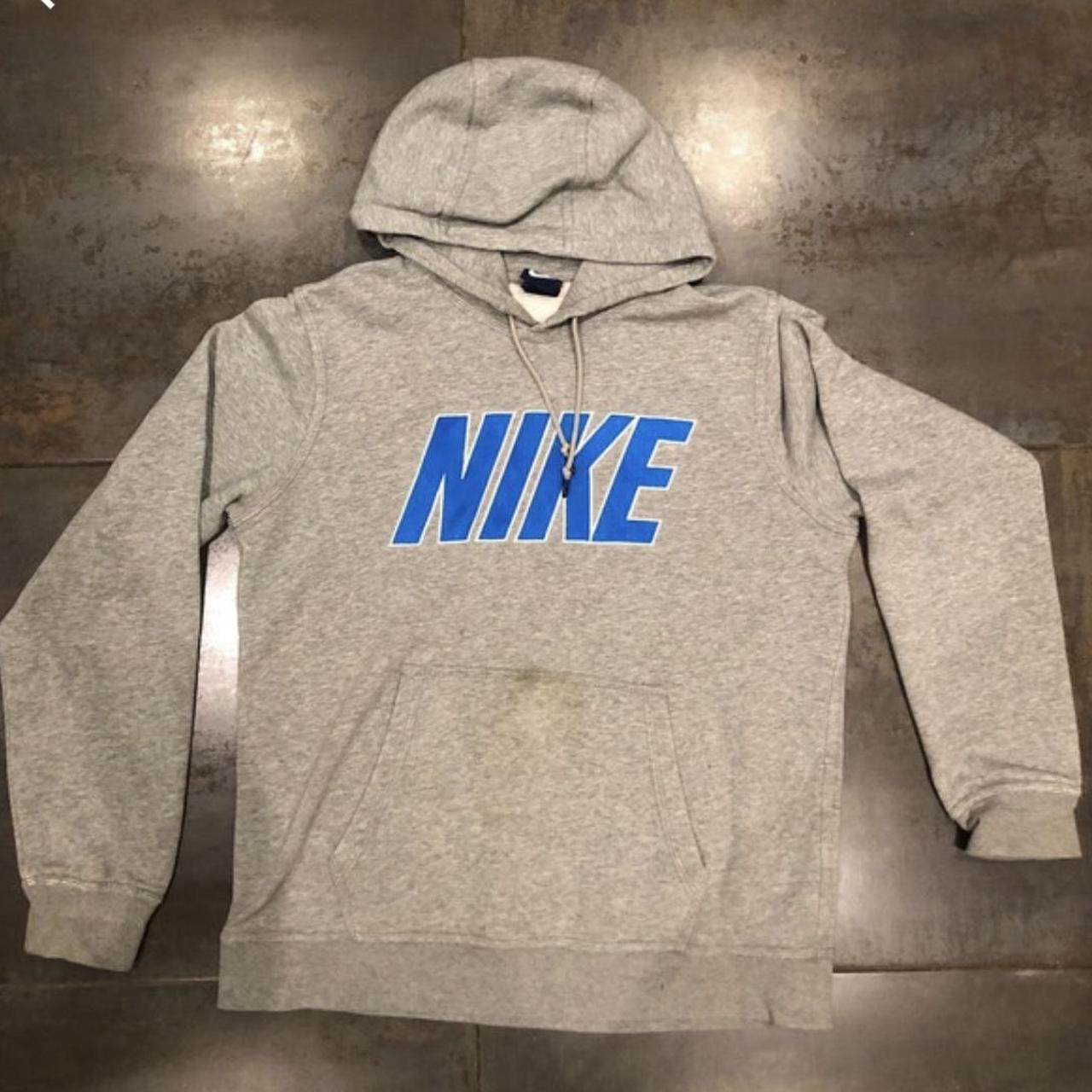 grey vintage nike jumper