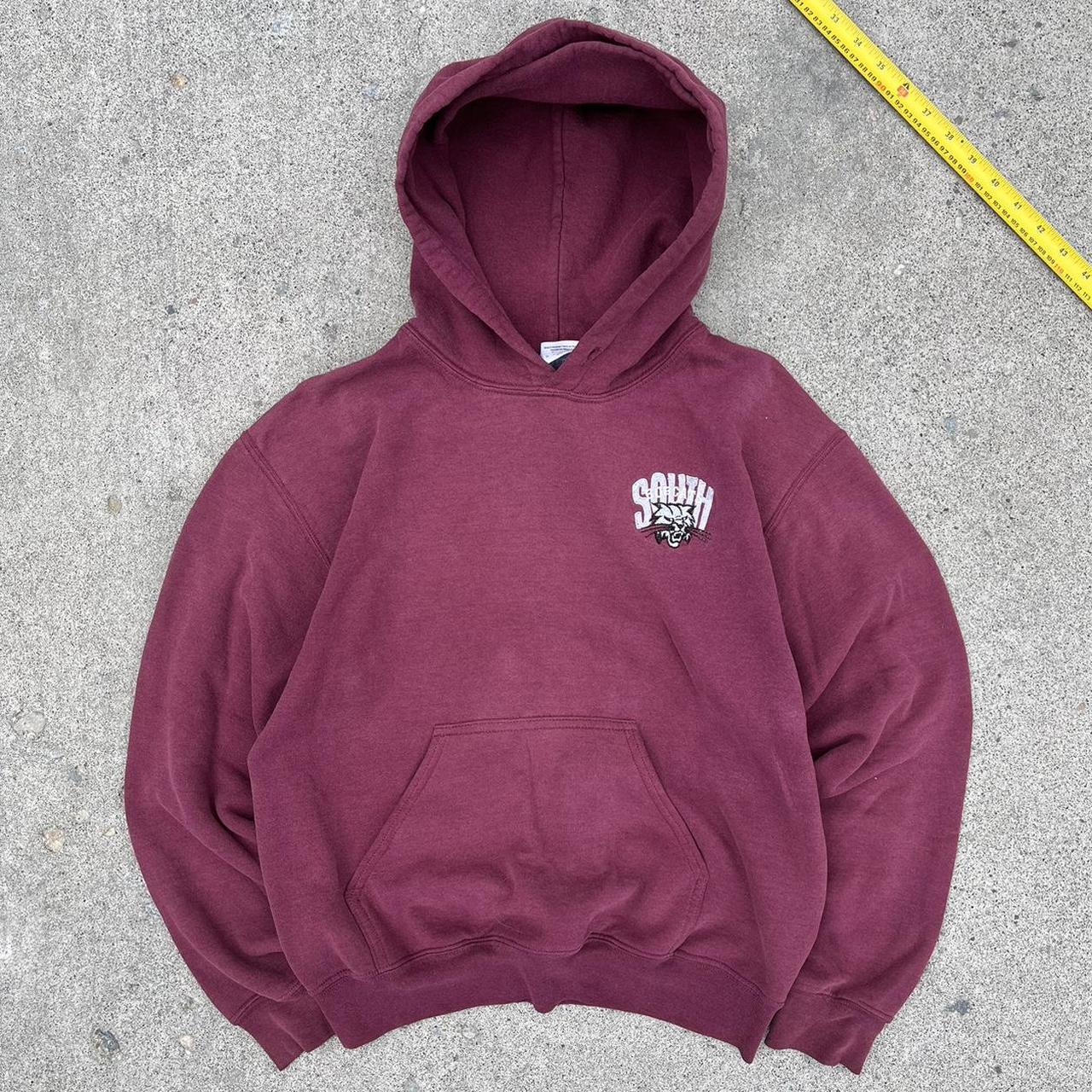 Maroon Heavy Gildan Hoodie. Super comfortable, the... - Depop