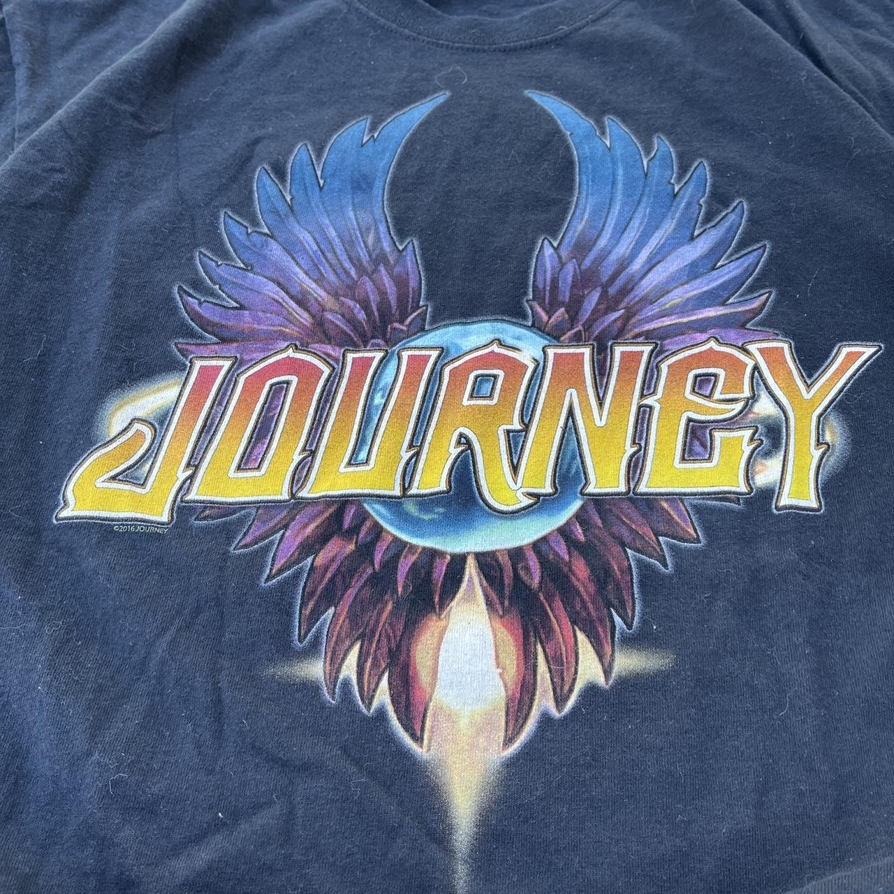 Journey 2017 Tour Black Graphic T-shirt. - Depop