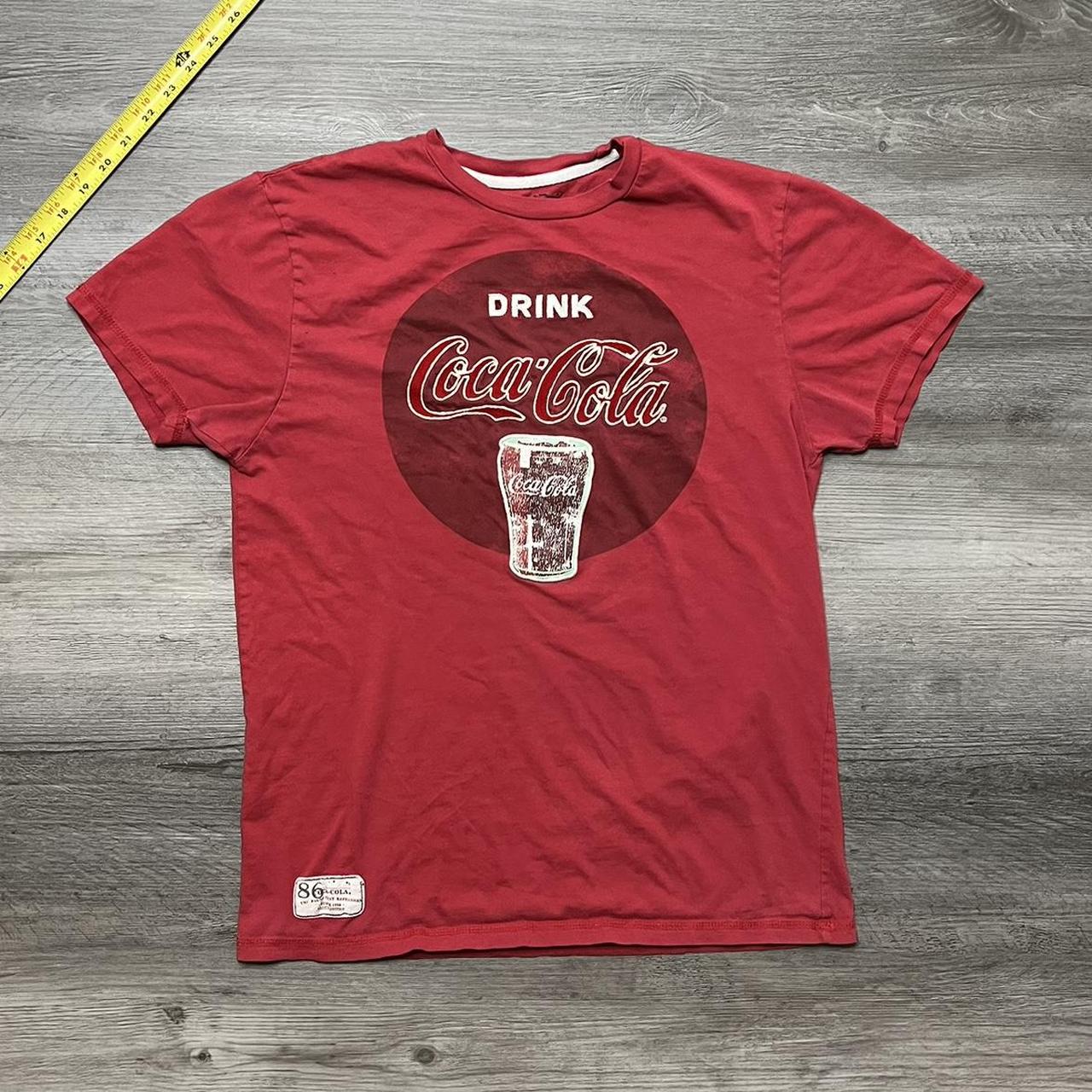 Vintage Style Red Coca Cola shirt - Depop