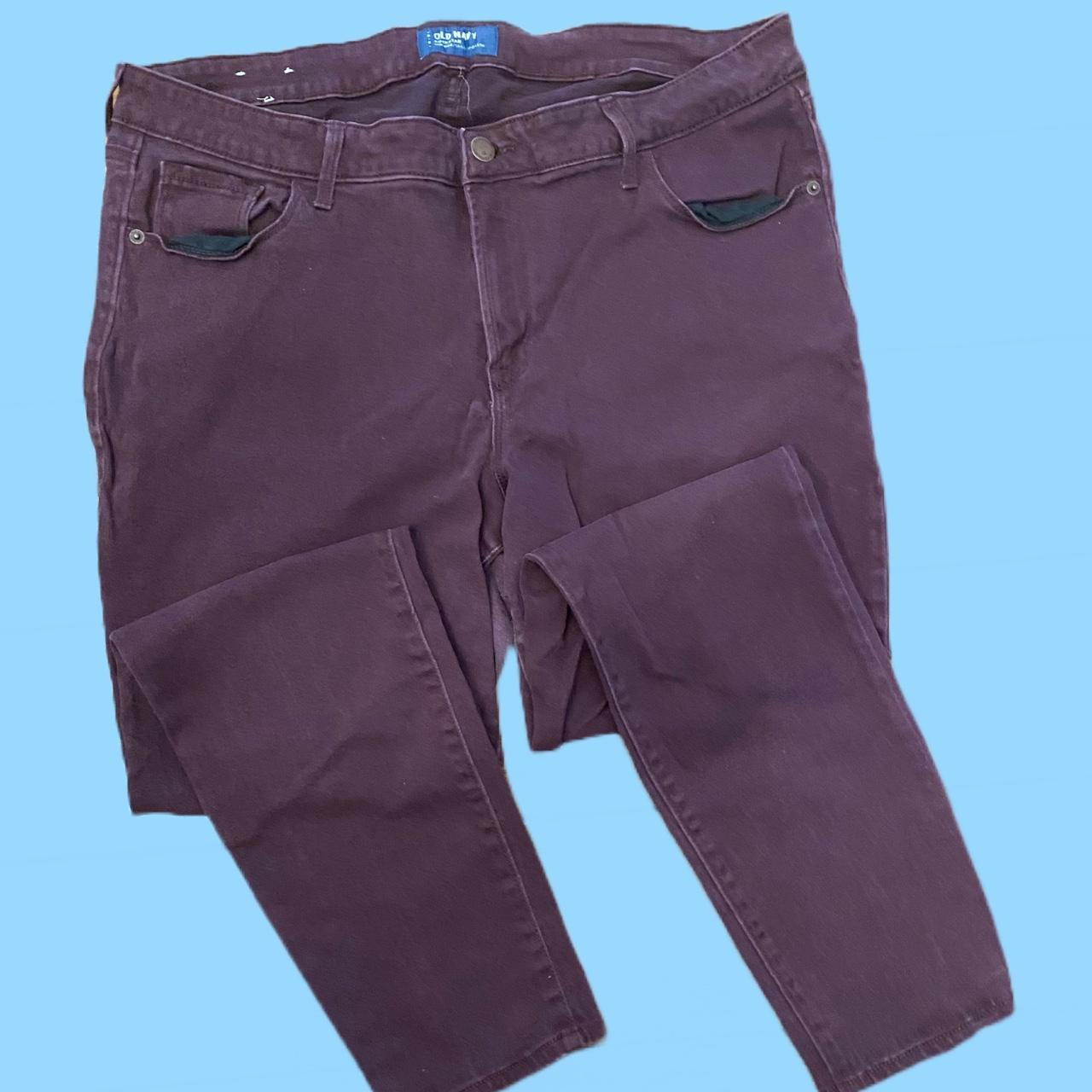 Old navy clearance purple jeans