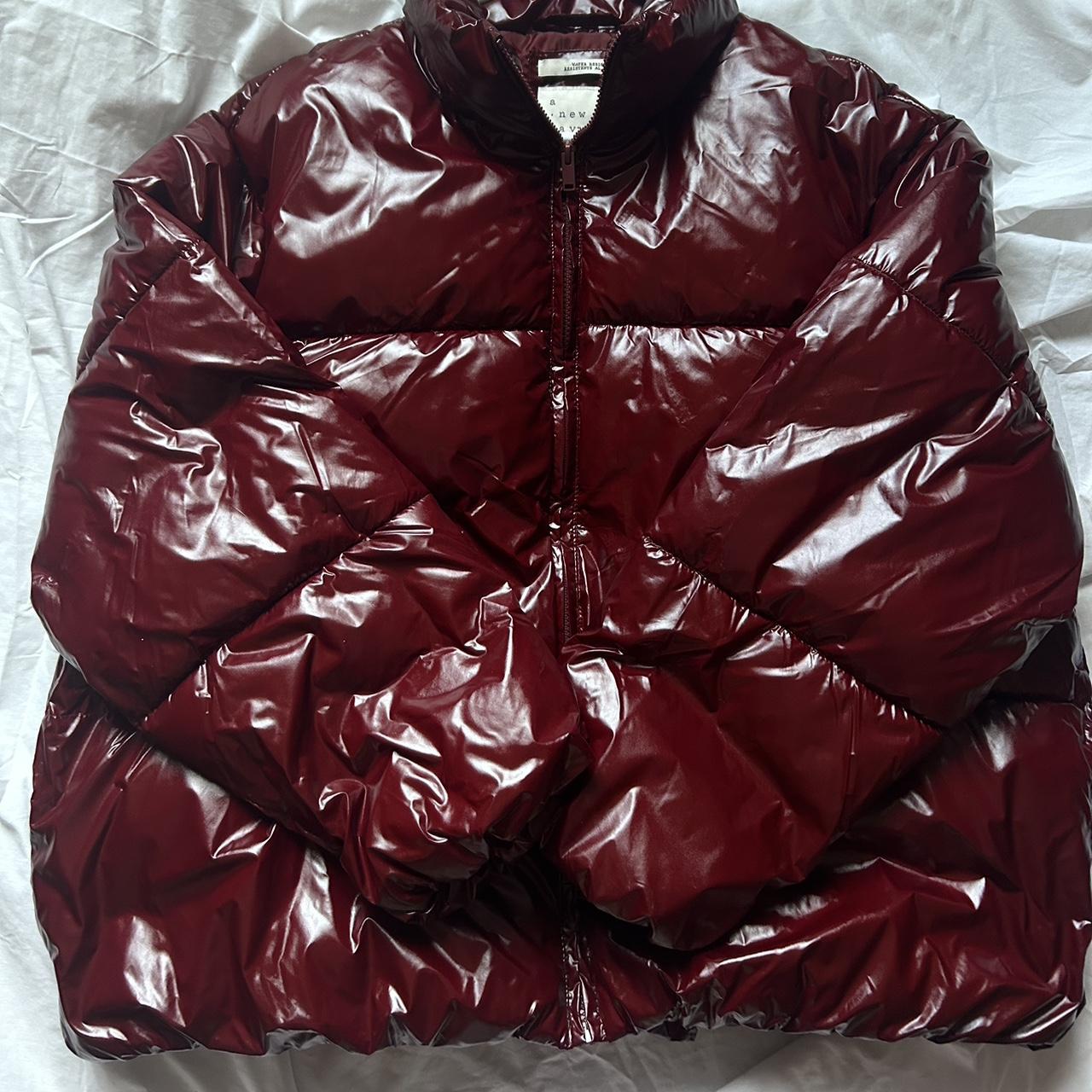 A New Day Women's Red and Burgundy Jacket