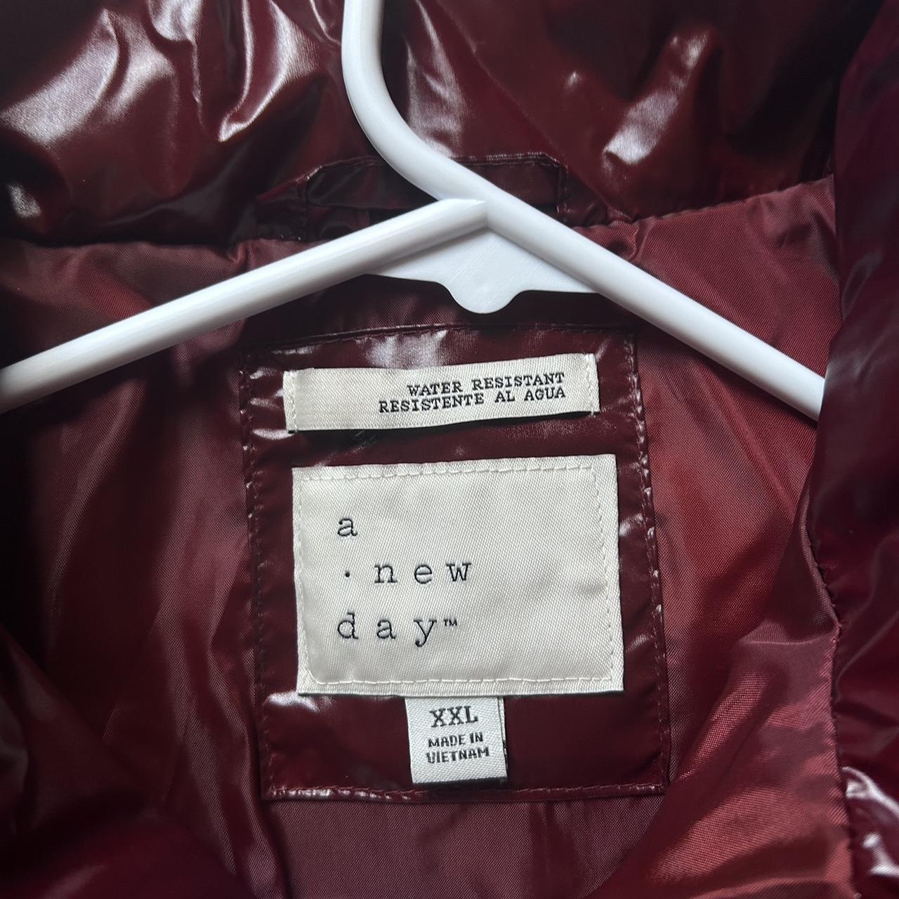 A New Day Women's Red and Burgundy Jacket (2)