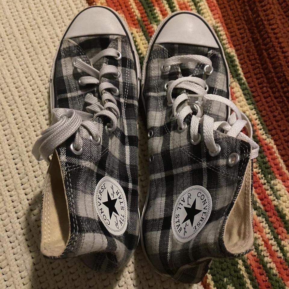 Buffalo hotsell plaid converse