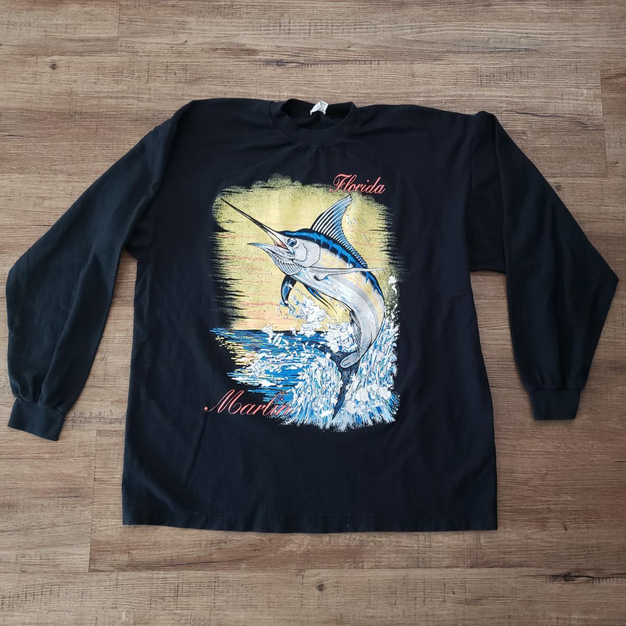 Vintage Florida Marlins crewneck sweatshirt. Now - Depop