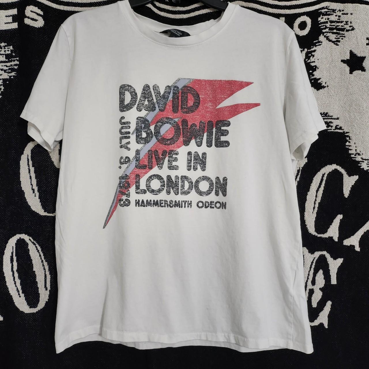 Tiktok Maglietta David Bowie Zara Vintage 2003 Rare David Bowie A