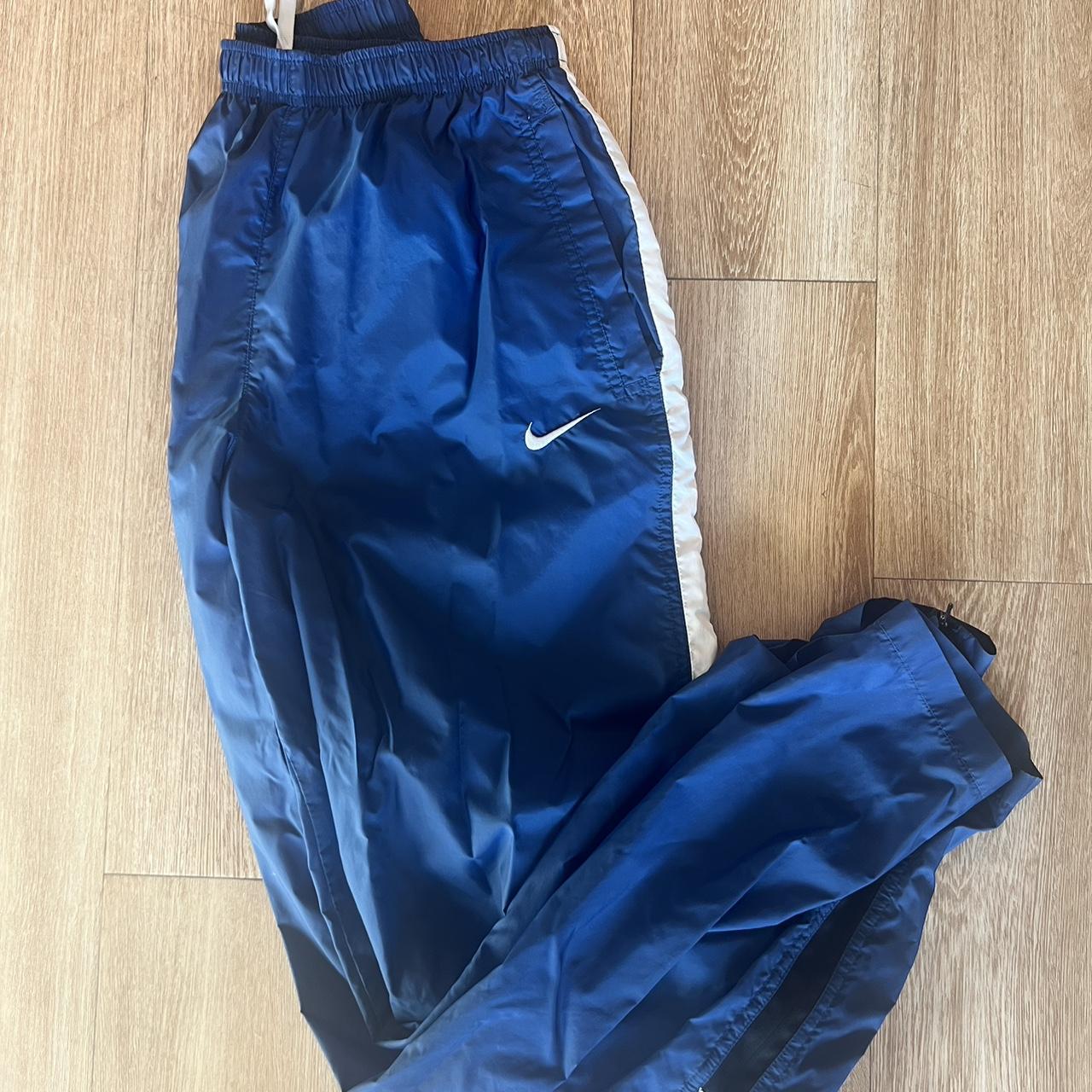 Blue nike windbreaker clearance pants