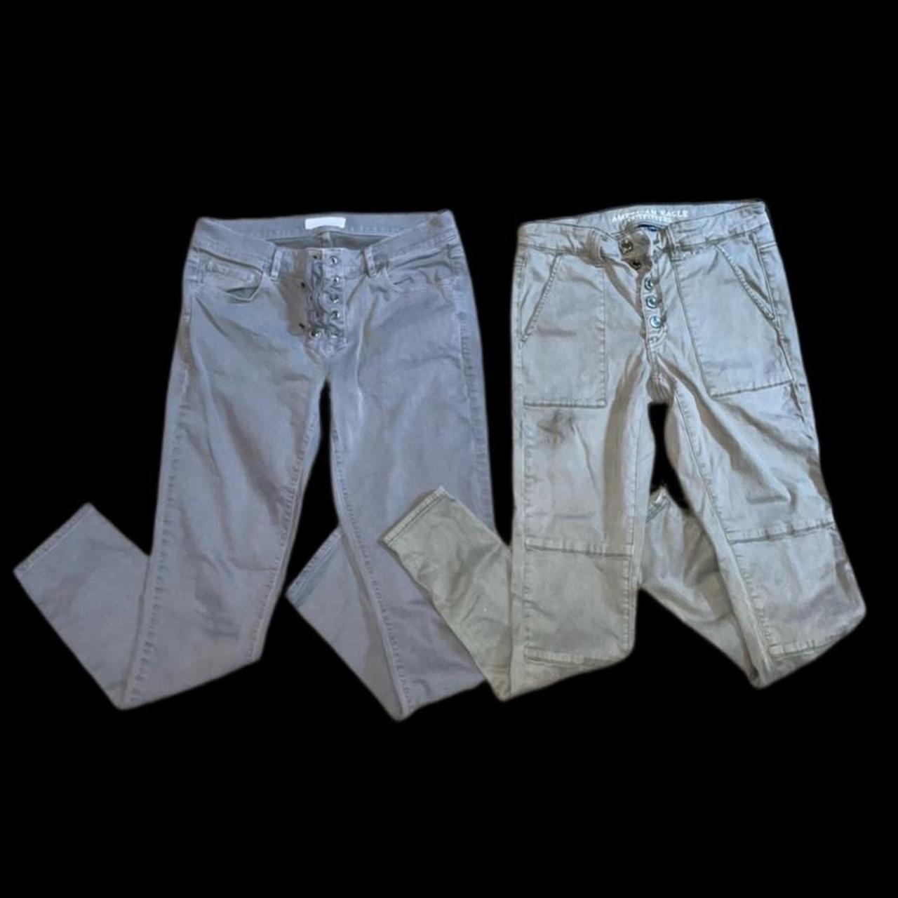 🪐 GRAY GODDESS. 🪐 ️American Eagle US 6 ️jeggings,... Depop