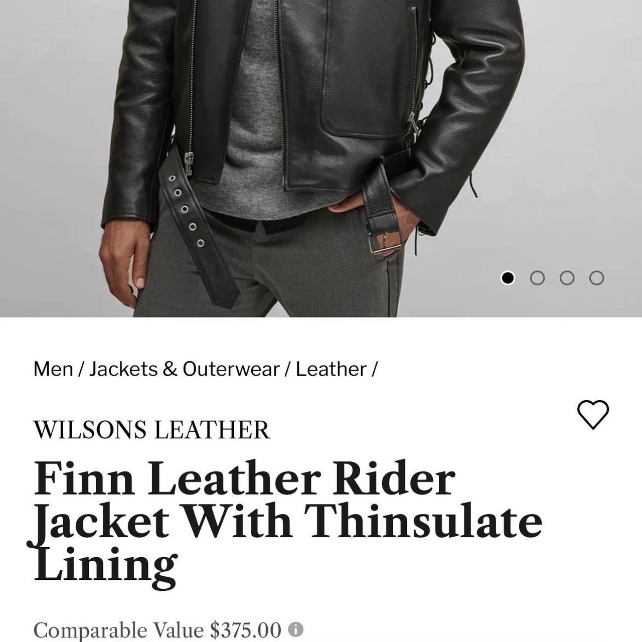 Wilson's Leather Thinsulate jacket Perfect... - Depop