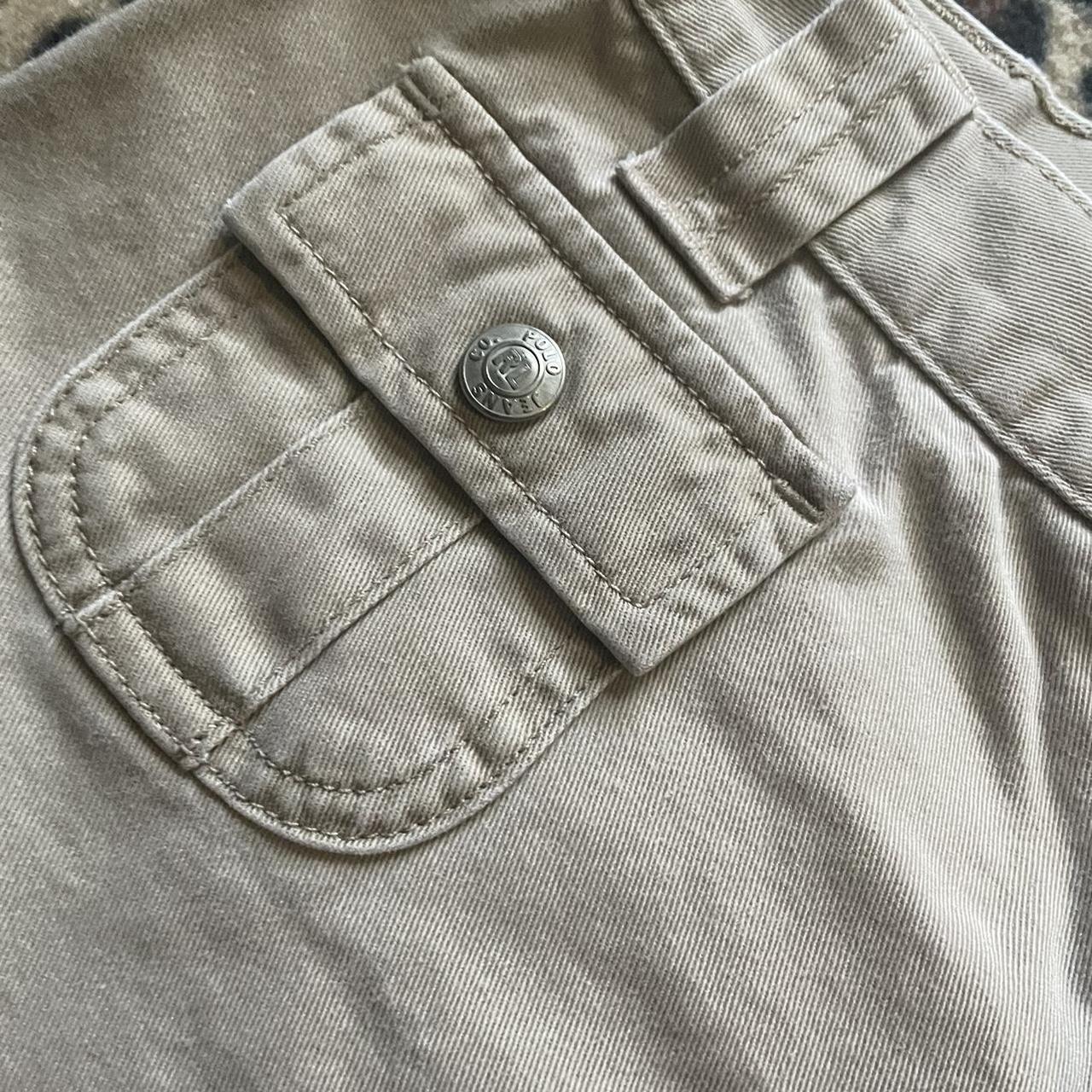 Ralph lauren tan low waisted shorts 🌬️ size... - Depop