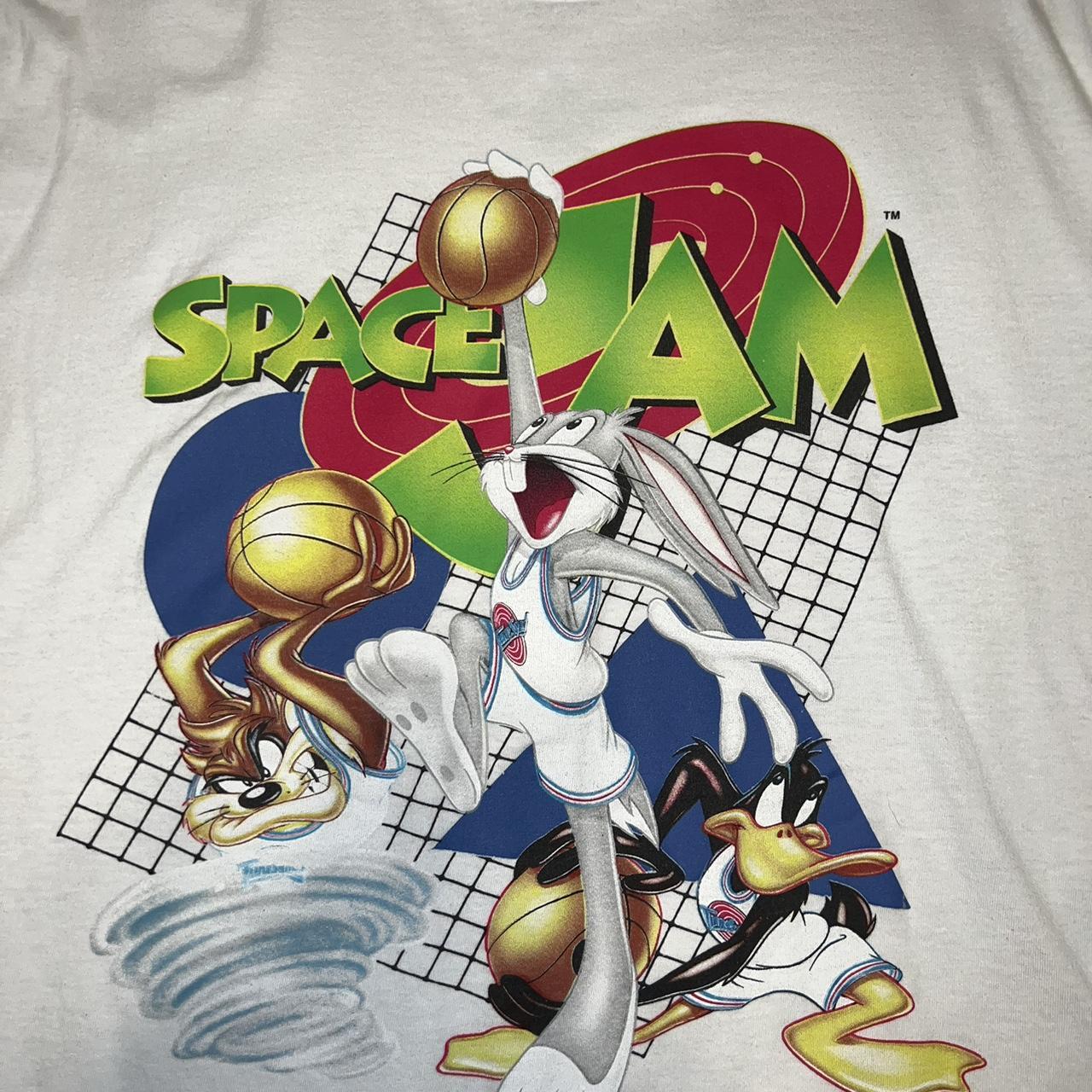 Space Jam tee XL amazing condition msg me for... - Depop
