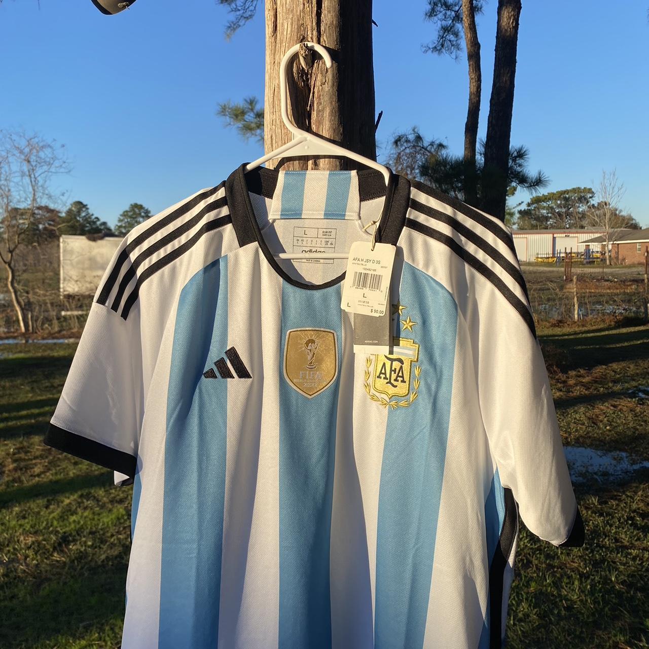 Argentina World Cup Winner Jersey Size L Never... Depop