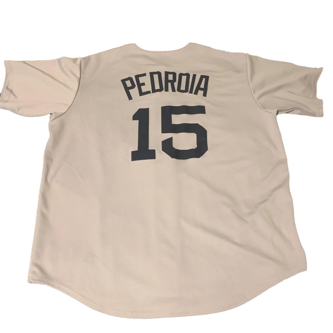 RED SOX PEDROIA JERSEY ⚡️ - Size: S/M Color: - Depop
