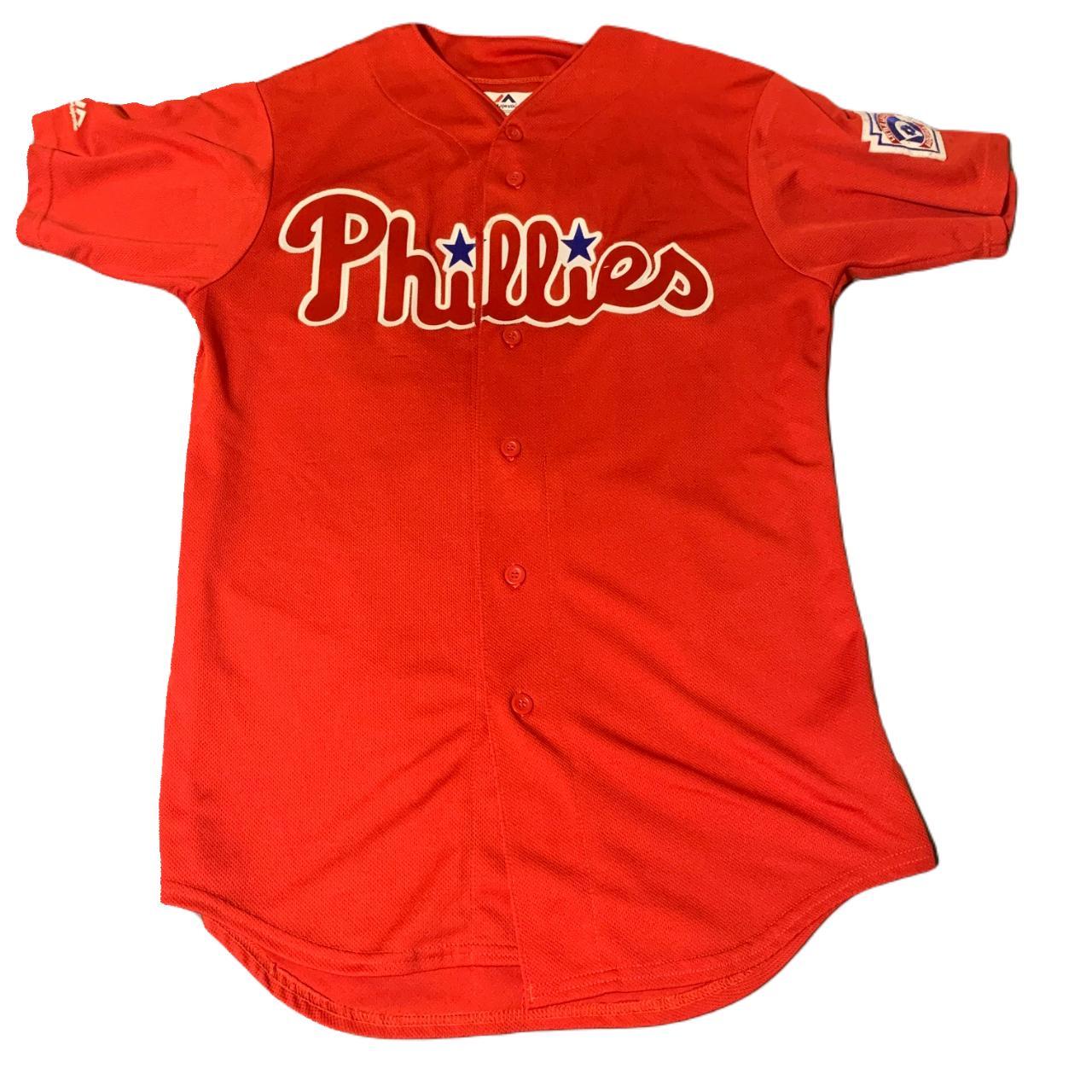 Old school Phillies baseball jersey! #jersey - Depop