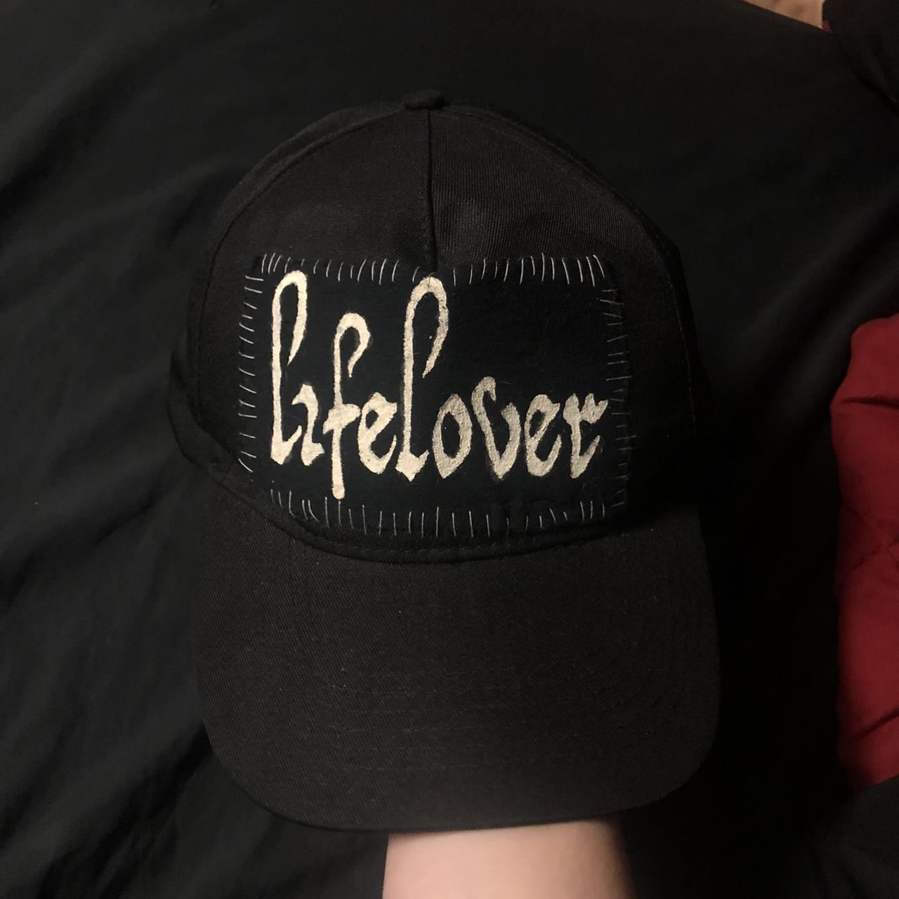 Men's Caps - Black – lifelover patch hat -patch i… - image 1